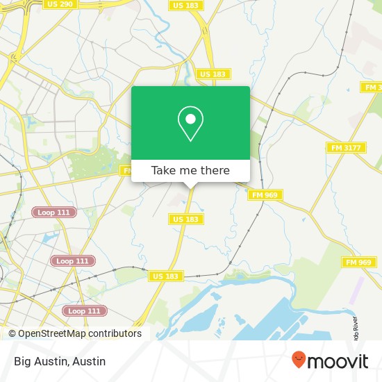 Big Austin map