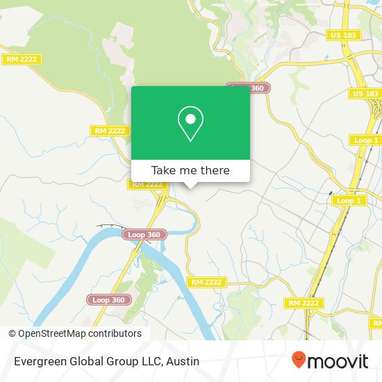 Mapa de Evergreen Global Group LLC