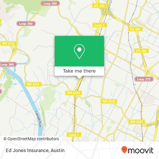 Ed Jones Insurance map