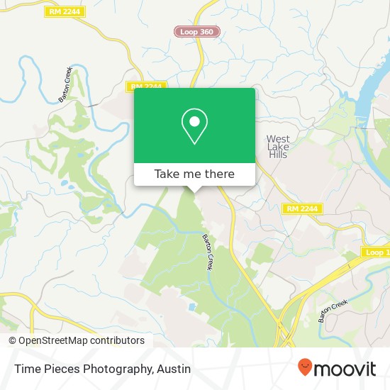 Time Pieces Photography map