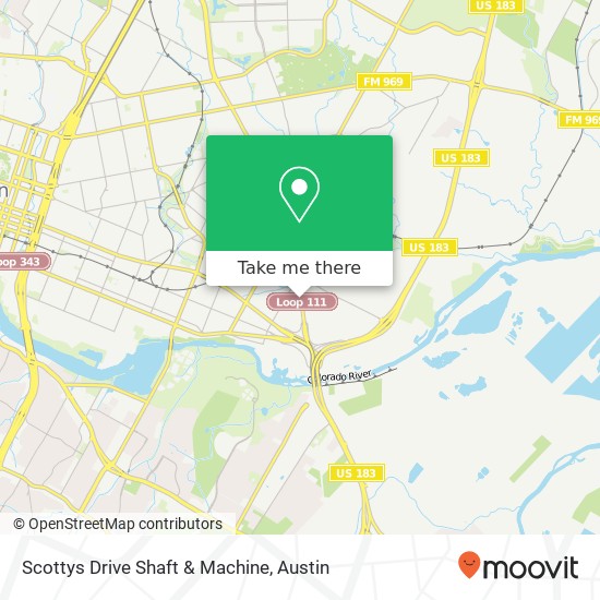 Mapa de Scottys Drive Shaft & Machine