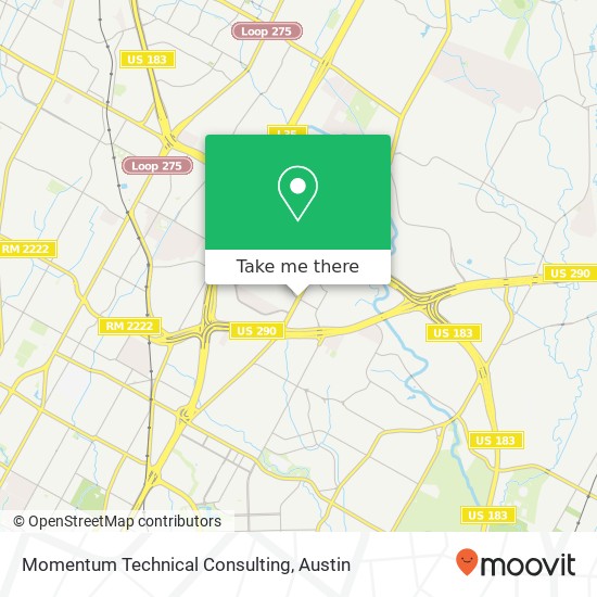 Momentum Technical Consulting map