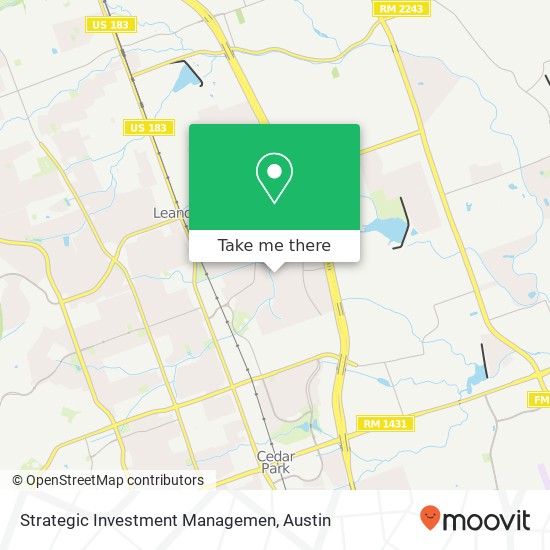 Strategic Investment Managemen map