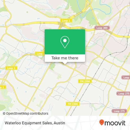 Mapa de Waterloo Equipment Sales