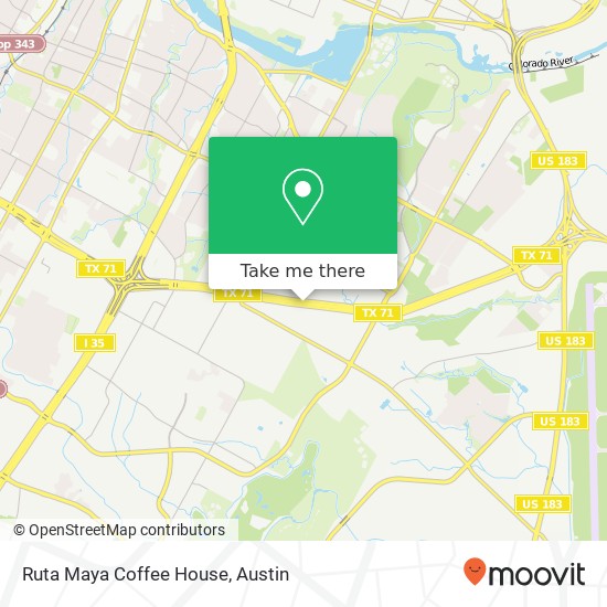 Mapa de Ruta Maya Coffee House