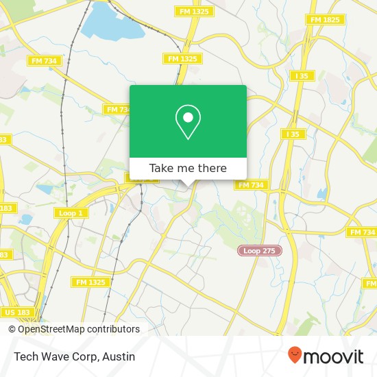 Tech Wave Corp map