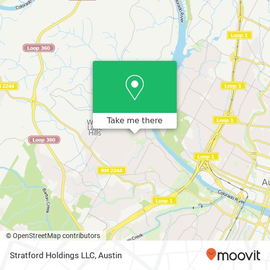 Mapa de Stratford Holdings LLC