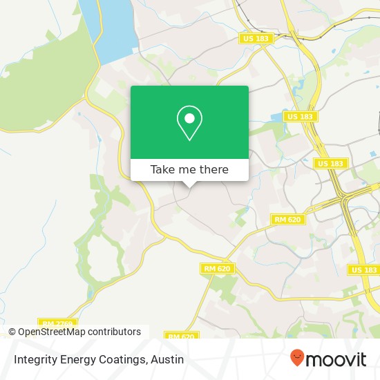 Integrity Energy Coatings map