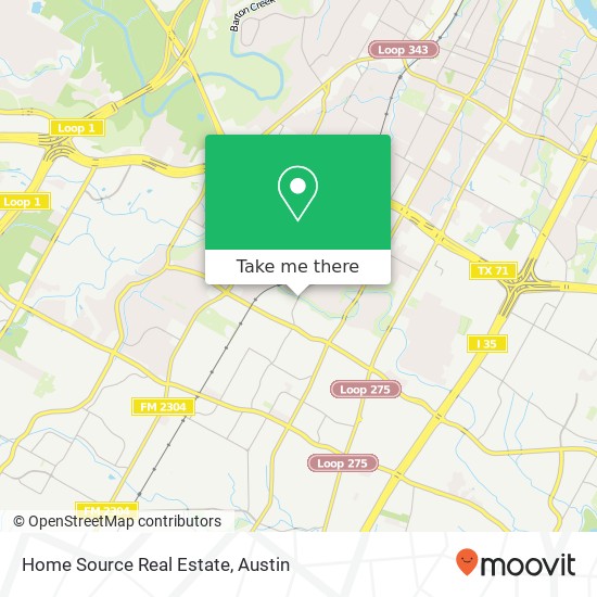 Home Source Real Estate map