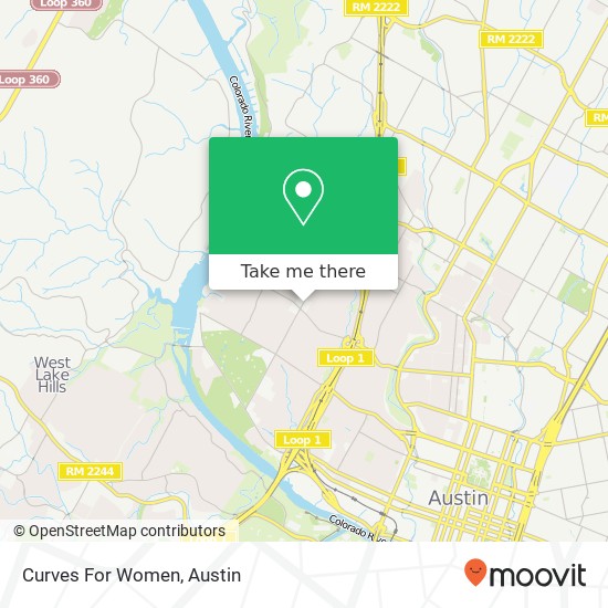 Mapa de Curves For Women