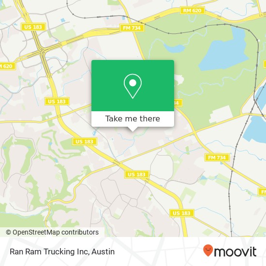 Ran Ram Trucking Inc map