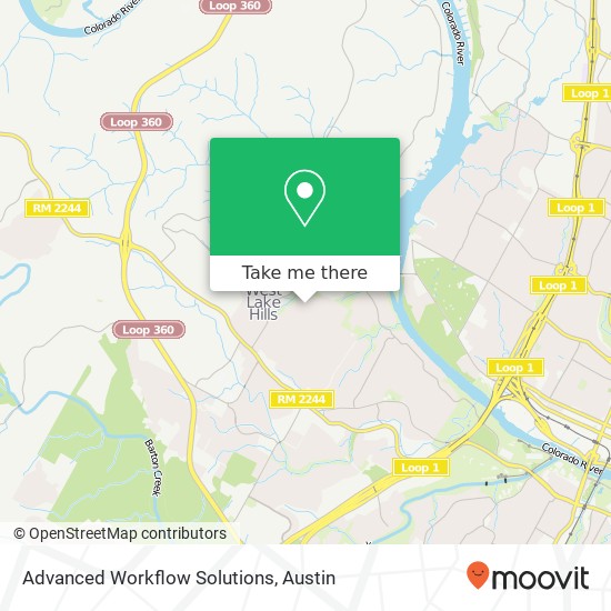 Mapa de Advanced Workflow Solutions