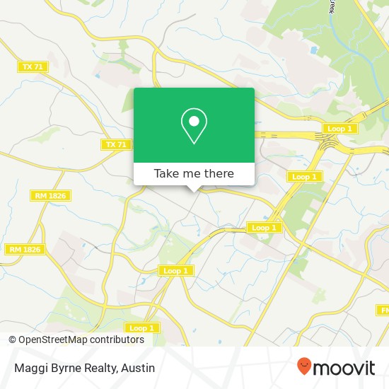 Maggi Byrne Realty map