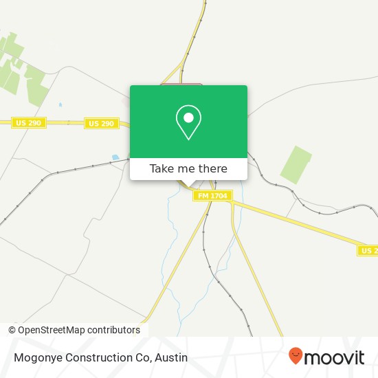 Mogonye Construction Co map