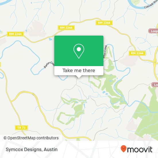 Symcox Designs map