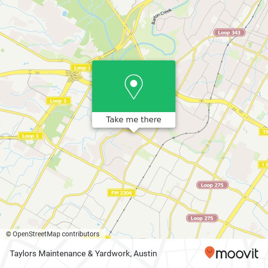Taylors Maintenance & Yardwork map