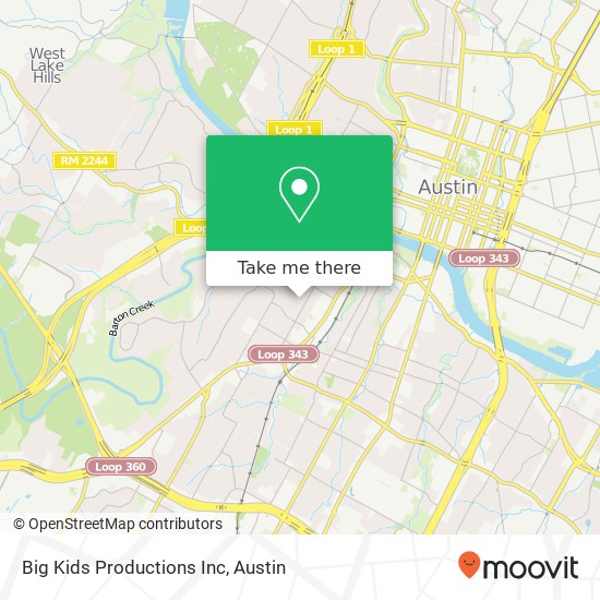 Mapa de Big Kids Productions Inc