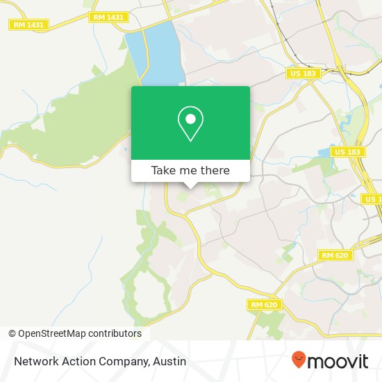 Network Action Company map