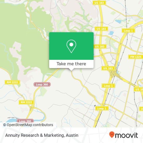 Annuity Research & Marketing map