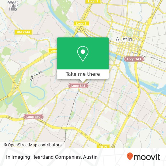 In Imaging Heartland Companies map