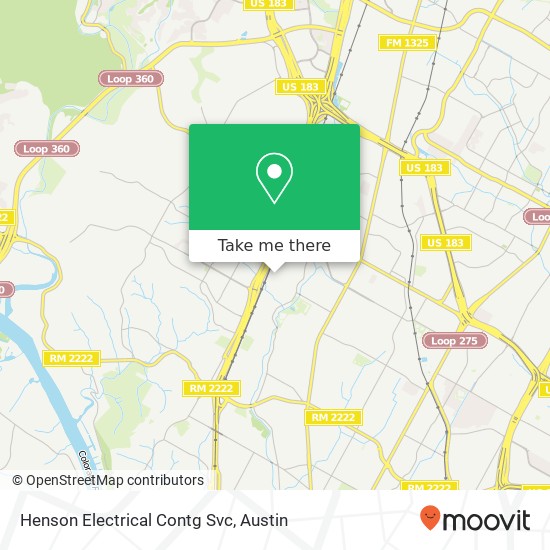 Henson Electrical Contg Svc map