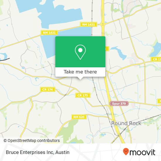 Bruce Enterprises Inc map