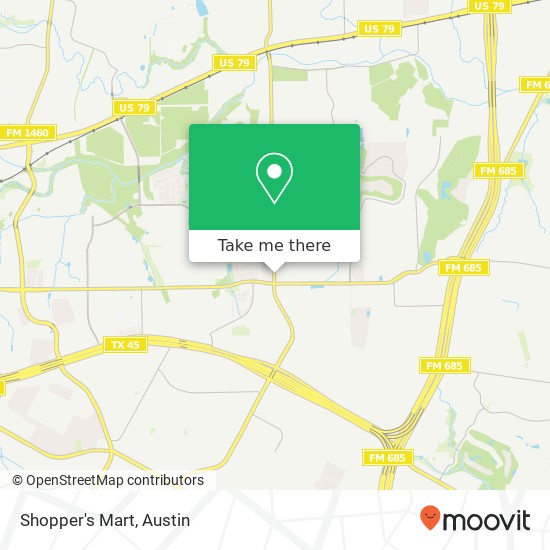 Shopper's Mart map