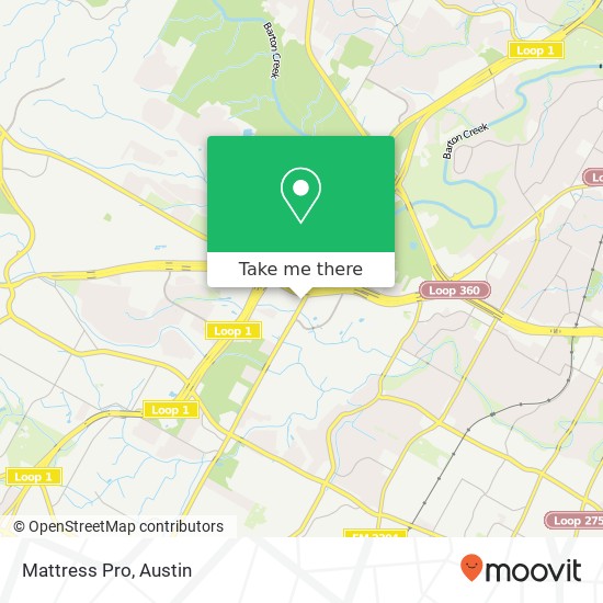 Mapa de Mattress Pro