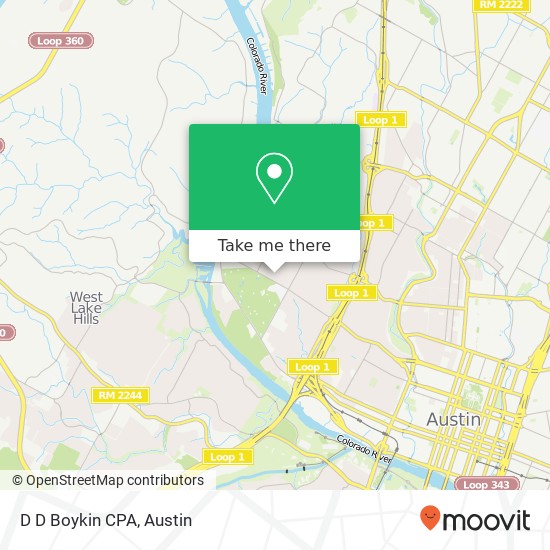 D D Boykin CPA map