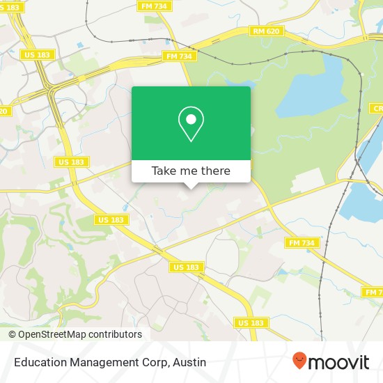 Education Management Corp map