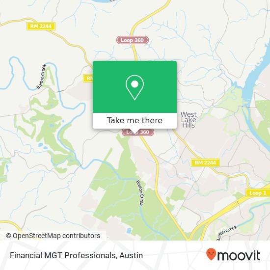 Financial MGT Professionals map