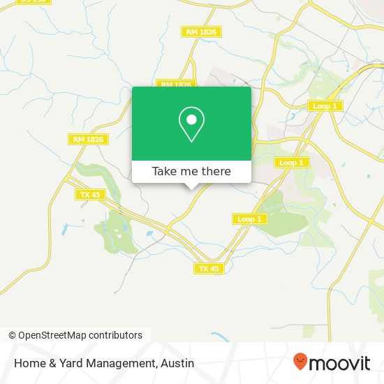 Home & Yard Management map