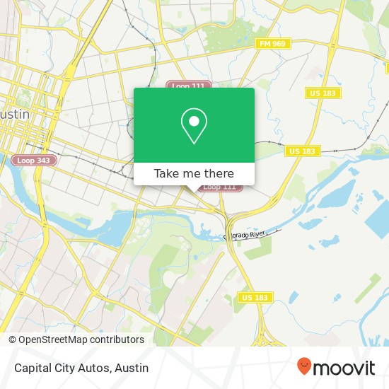 Capital City Autos map