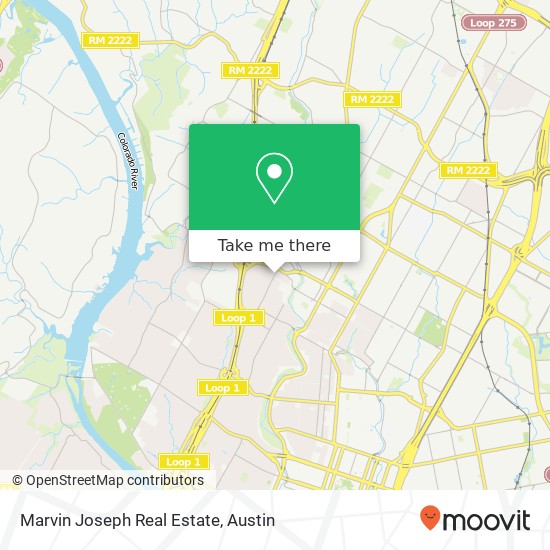 Mapa de Marvin Joseph Real Estate