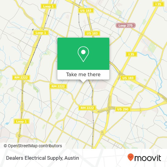 Mapa de Dealers Electrical Supply