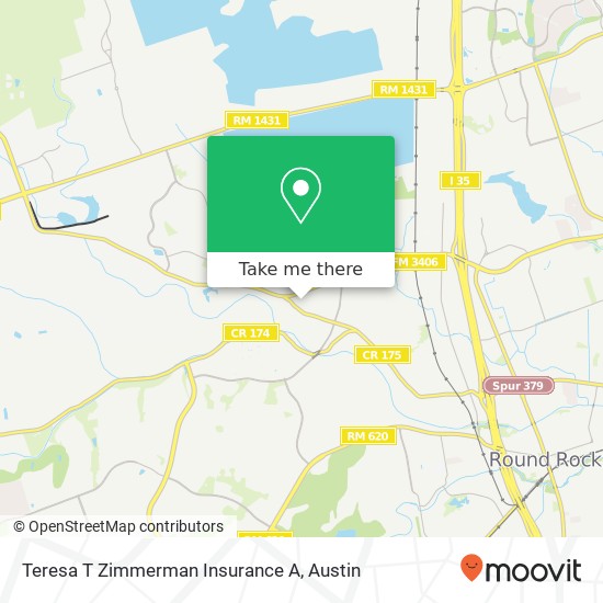 Teresa T Zimmerman Insurance A map