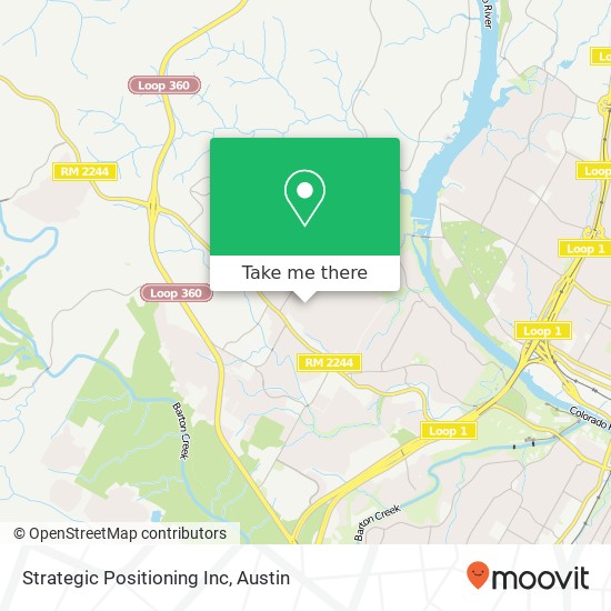 Mapa de Strategic Positioning Inc