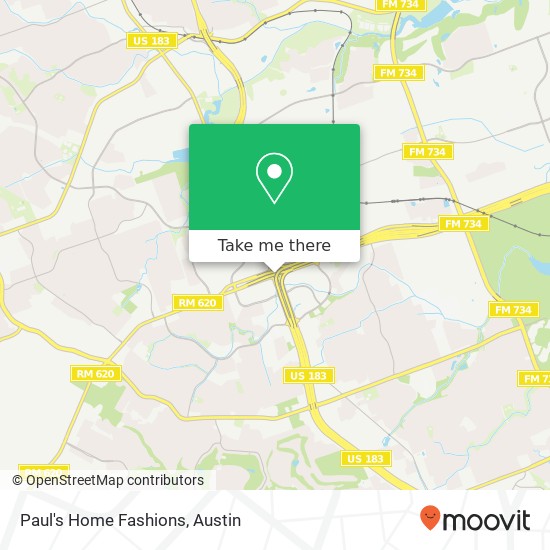 Paul's Home Fashions map