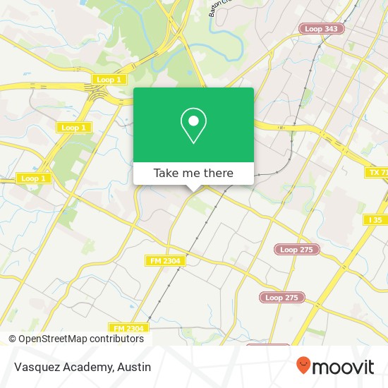 Vasquez Academy map