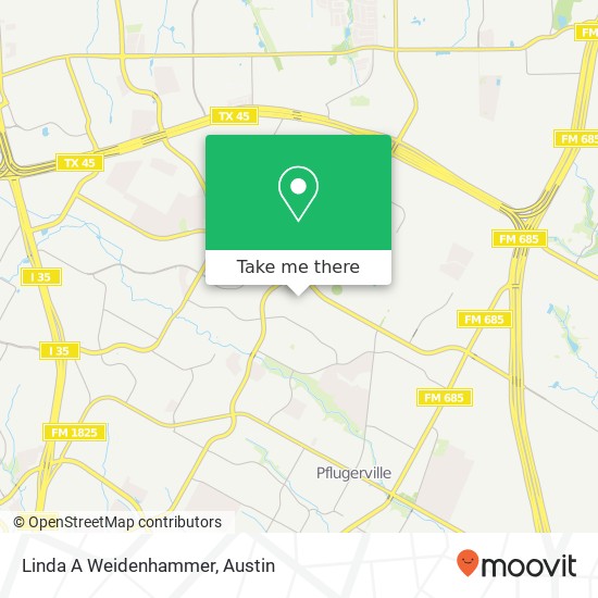 Mapa de Linda A Weidenhammer