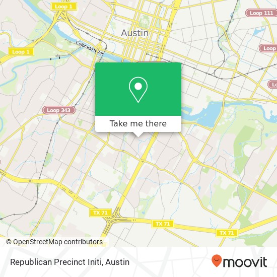 Mapa de Republican Precinct Initi