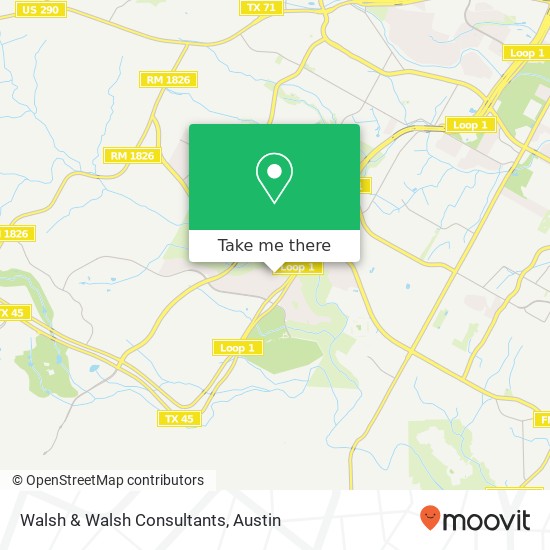 Walsh & Walsh Consultants map