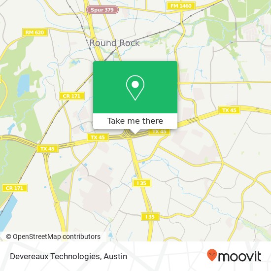 Devereaux Technologies map