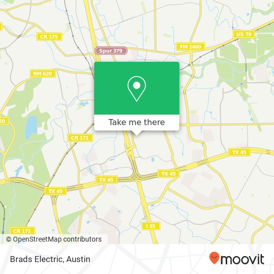 Mapa de Brads Electric