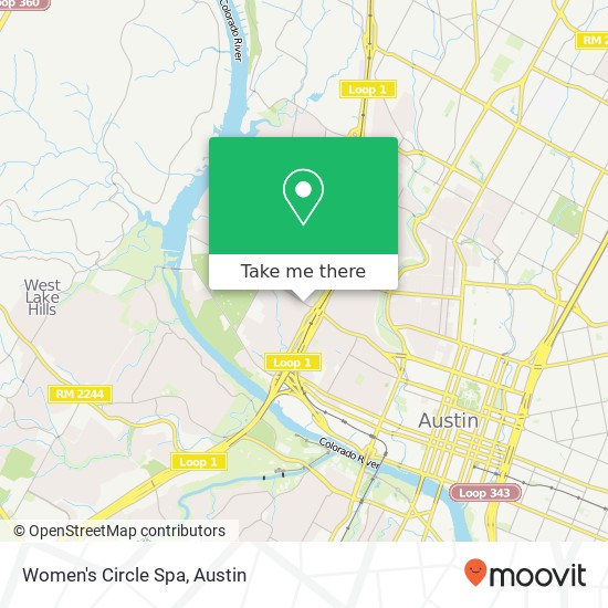 Mapa de Women's Circle Spa