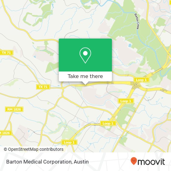 Mapa de Barton Medical Corporation