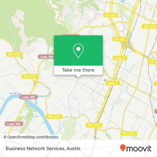 Business Network Services map