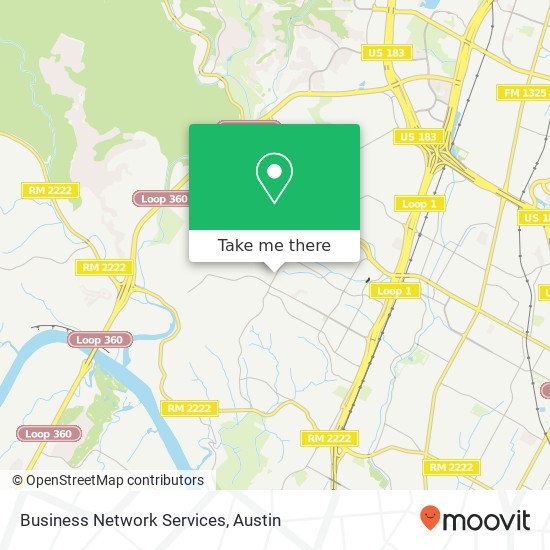 Mapa de Business Network Services