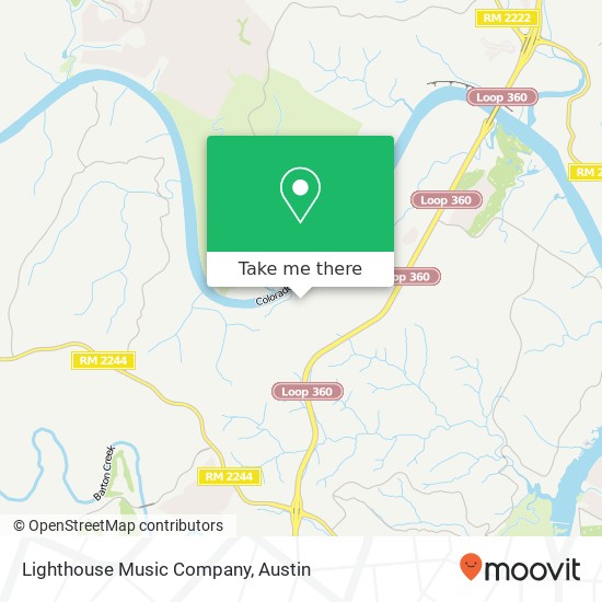 Lighthouse Music Company map