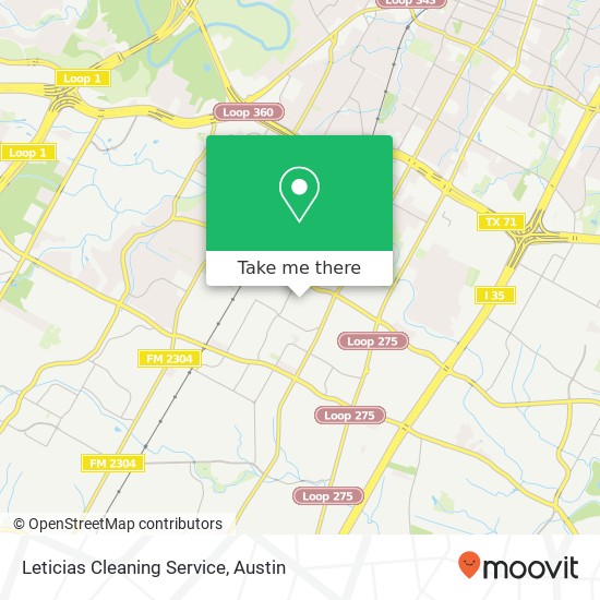 Mapa de Leticias Cleaning Service